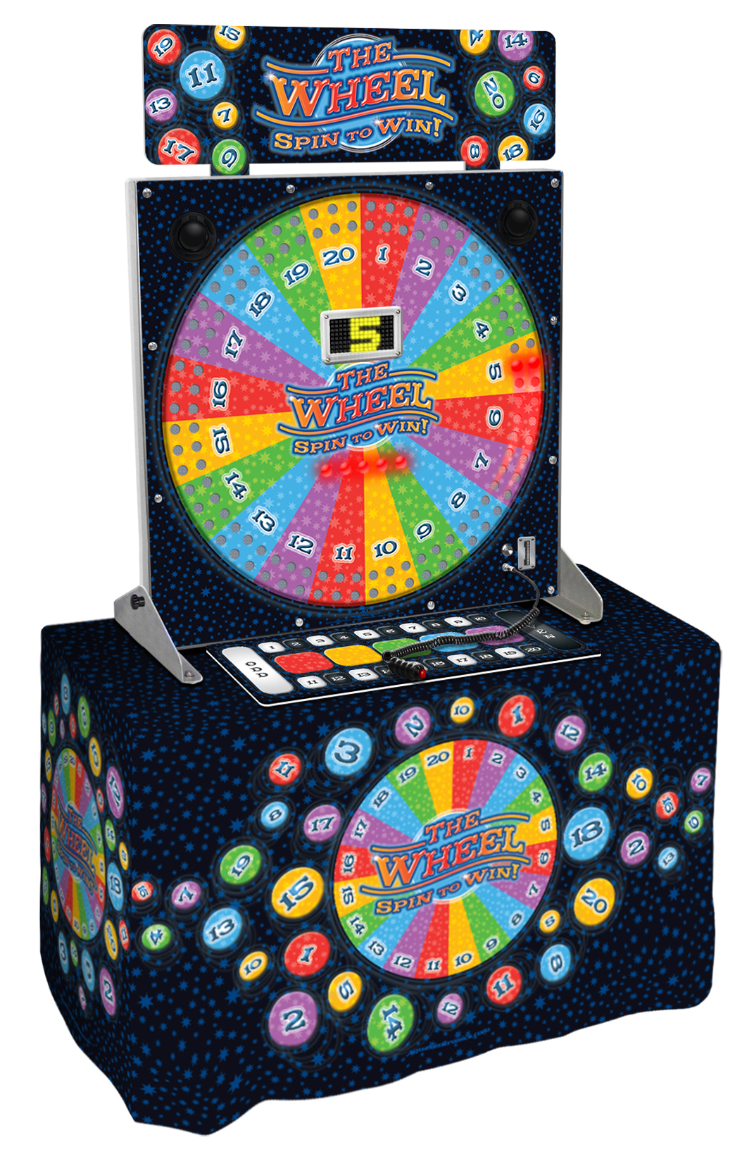 Electronic Spinning Wheel Arcade Game