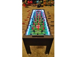 8-Player LED Foosball Table